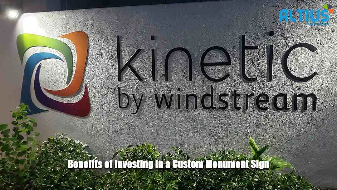 Benefits of Investing in a Custom Monument Sign