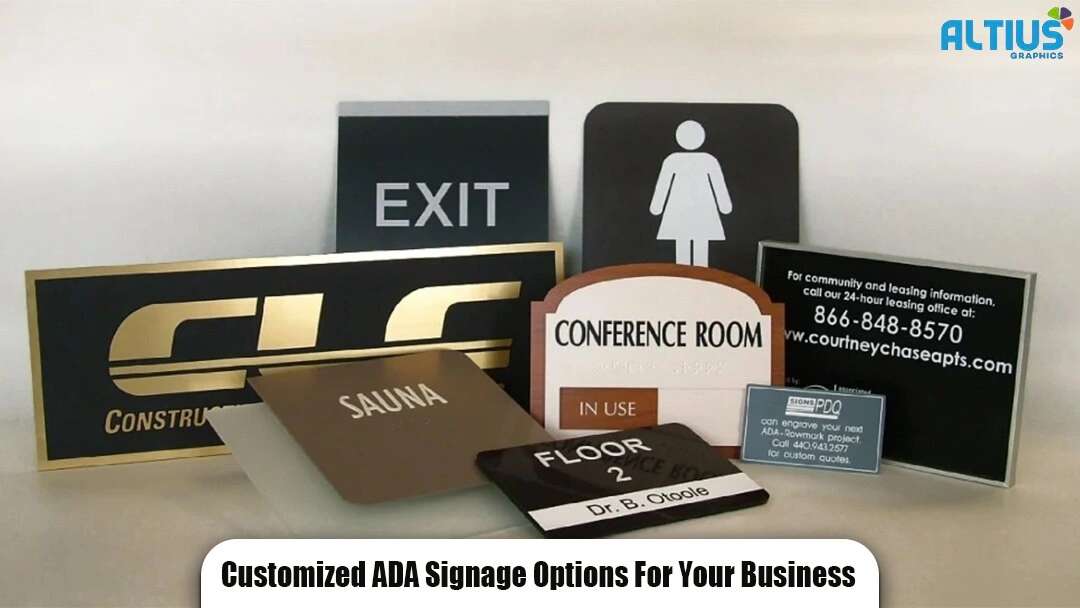 Customized ADA Signage Options For Your Business
