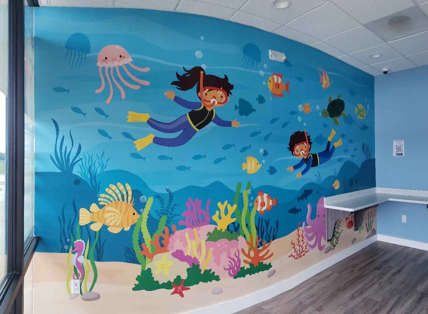Custom Wall Vinyl Graphics Houston