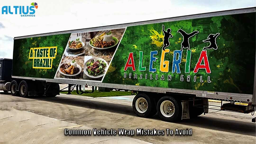 Common Vehicle Wrap Mistakes To Avoid