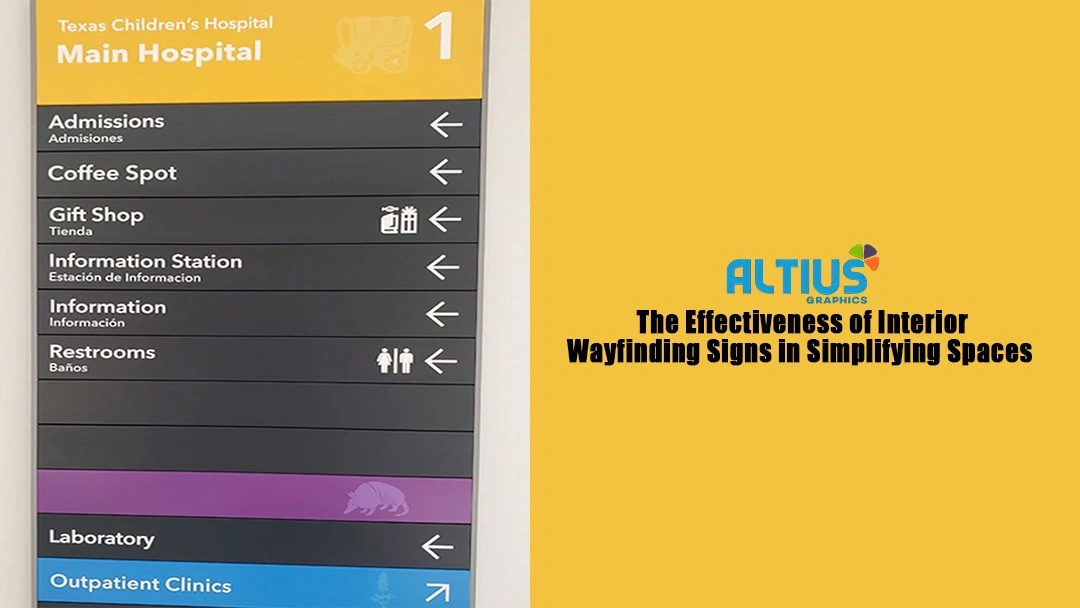 The Effectiveness of Interior Wayfinding Signs in Simplifying Spaces