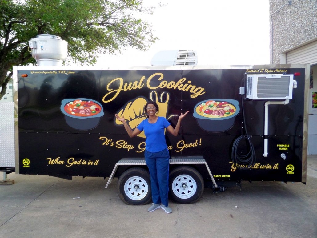 food & beverage distribution graphics trailer vinyl wrap
