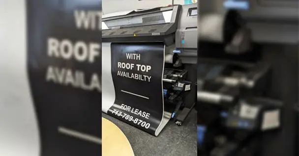 large format printing
