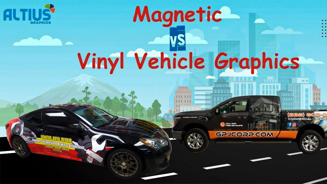 Magnetic vs. Vinyl Vehicle Graphics