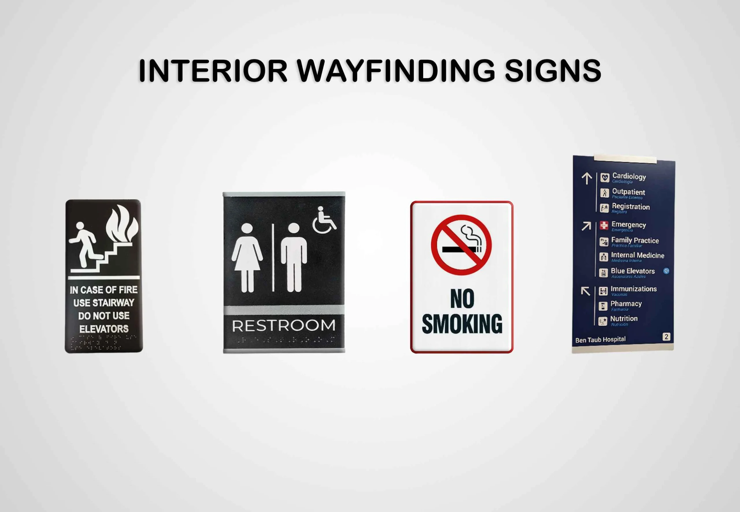 Interior Wayfinding Signs