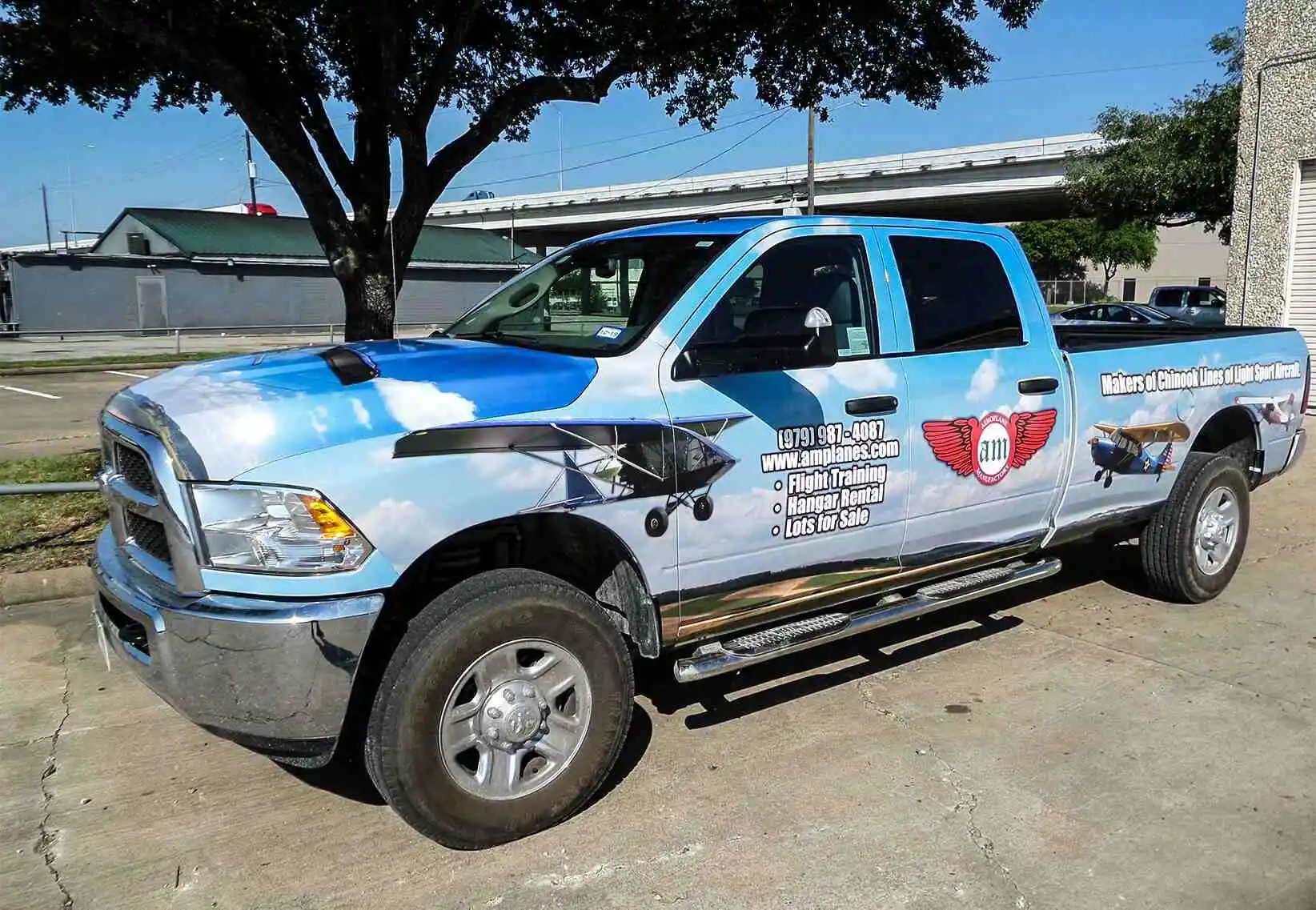 Airport Van Wrap